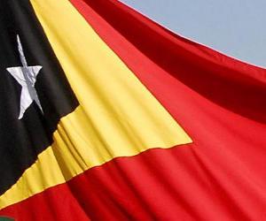 Puzzle Σημαία του Ανατολικού Τιμόρ